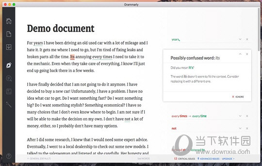 Grammarly for Mac