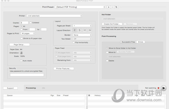 BatchOutput PDF MAC版