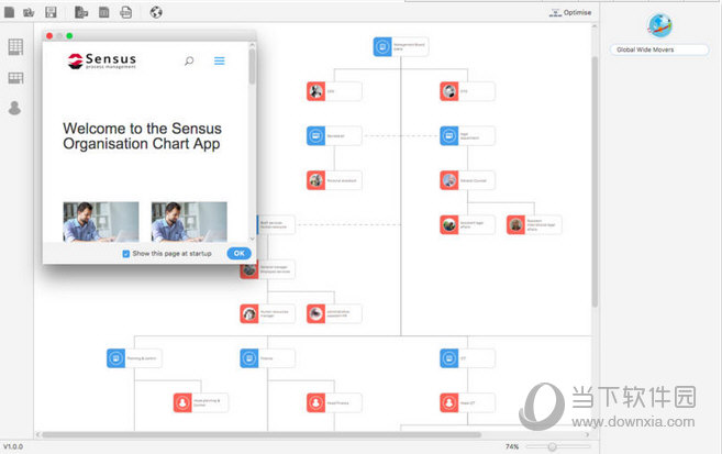 Sensus OrgChart MAC版