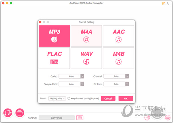 AudFree DRM Audio Mac版