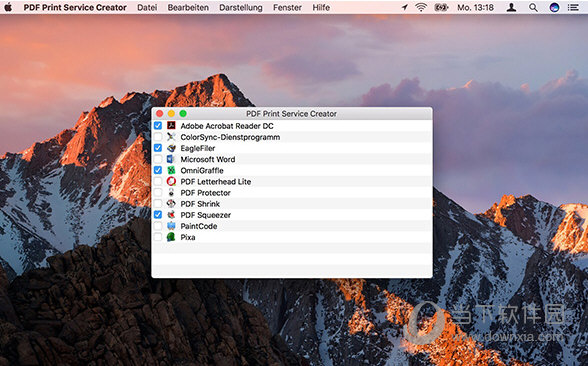 PDF Print Service Creator MAC版
