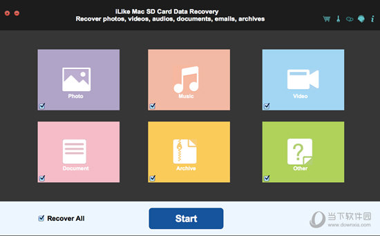 iLike Mac SD Card Data Recovery