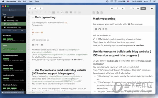 MarkNote Mac版