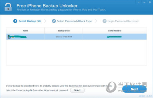 iLike Free iPhone Backup Unlocker