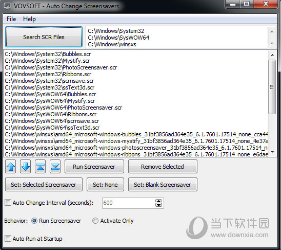 Auto Change Screensavers