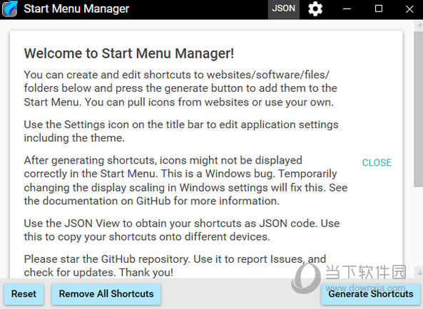 Start Menu Manager