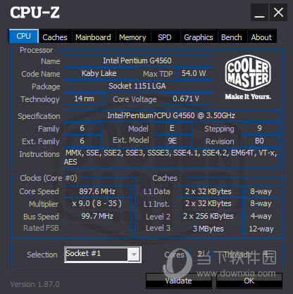 Cooler Master CPU-Z