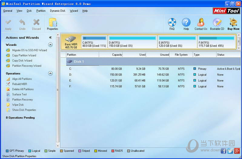 Partition Wizard Enterprise Edition