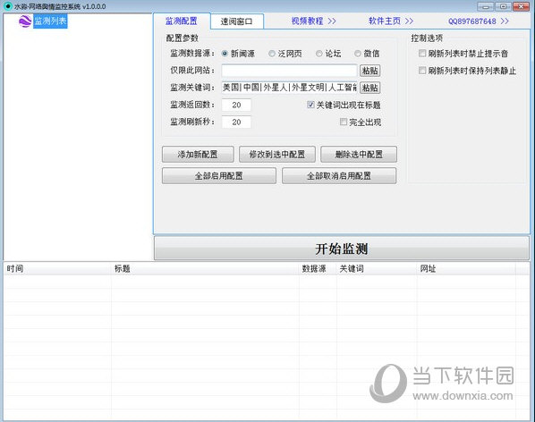 水淼网络舆情监控系统