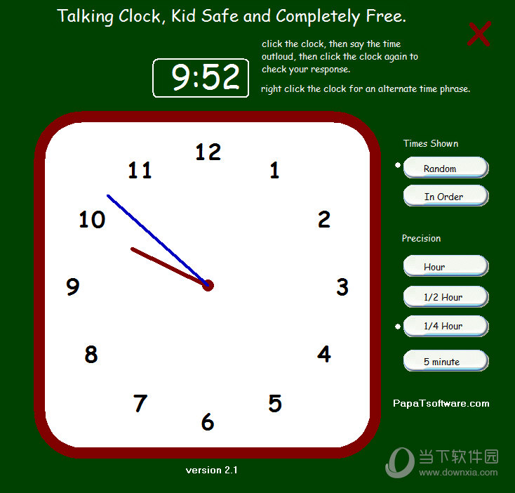 Talking Clock