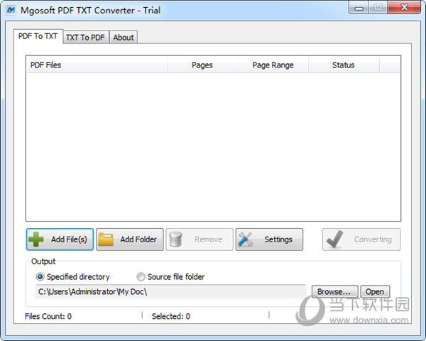 Mgosoft PDF Text Converter