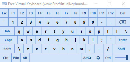 Free Virtual Keyboard