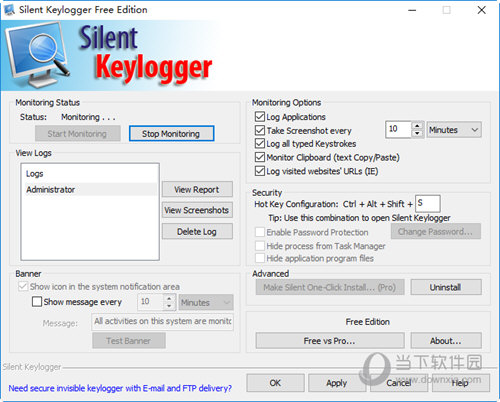 Silent Keylogger