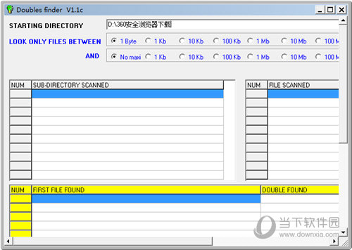 Doubles Finder