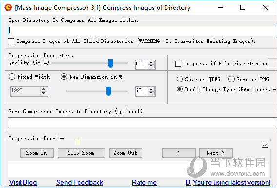 Mass Image Compressor