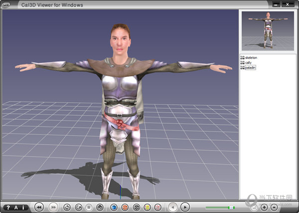 Cal3D Viewer