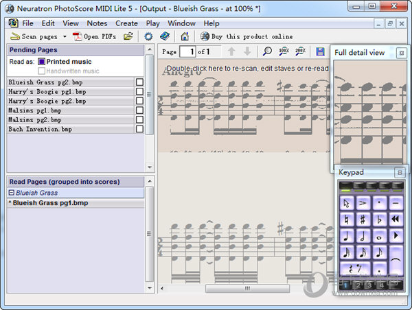 PhotoScore Midi Lite