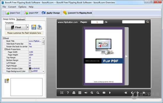 Boxoft Free Flipping Book Software