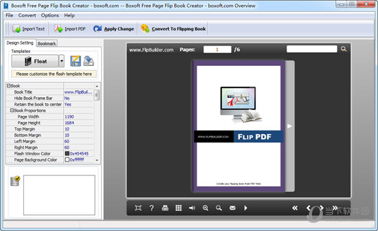 Boxoft Free Page Flip Book Creator