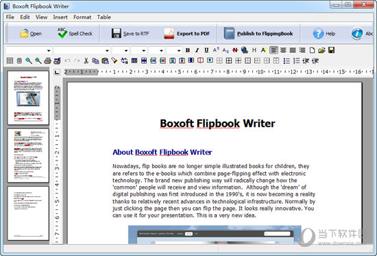 Boxoft Flipbook Writer