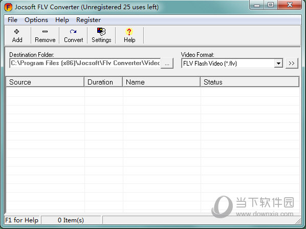 Jocsoft FLV Converter