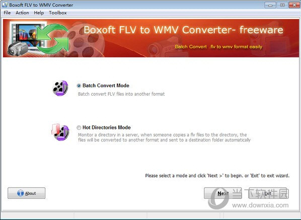 Boxoft FLV to WMV Converter