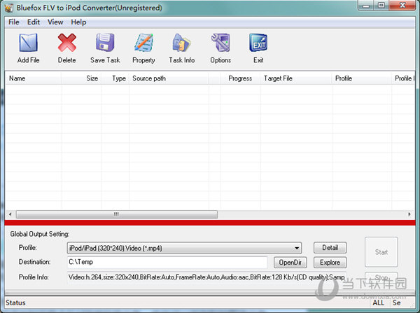 Bluefox FLV to iPod Converter