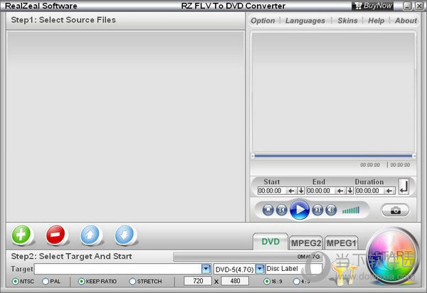 RZ Flv To DVD Converter