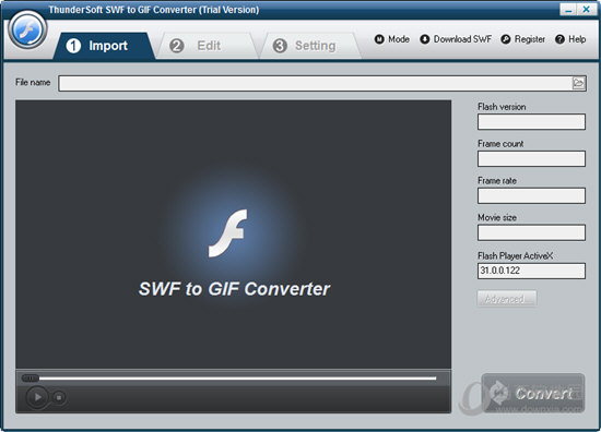 ThunderSoft SWF to GIF Converter