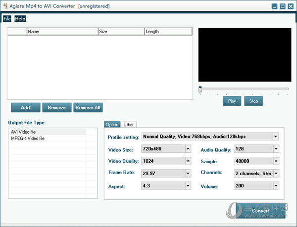 Aglare Mp4 to AVI Converter