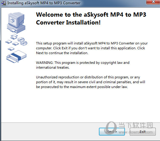 aSkysoft MP4 to MP3 Converter