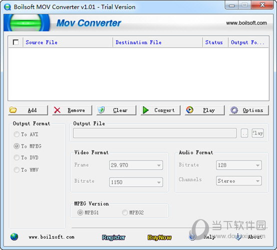 Boilsoft MOV Converter