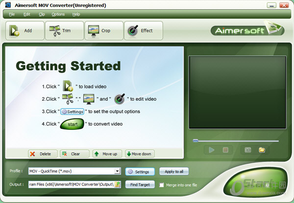 Aimersoft MOV Converter