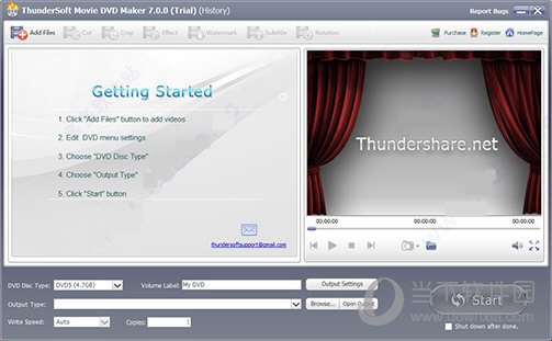 ThunderSoft Movie DVD Maker