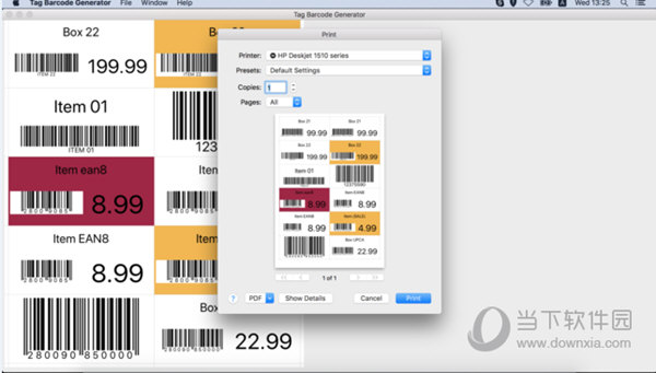 Tag Barcode Generator Mac版