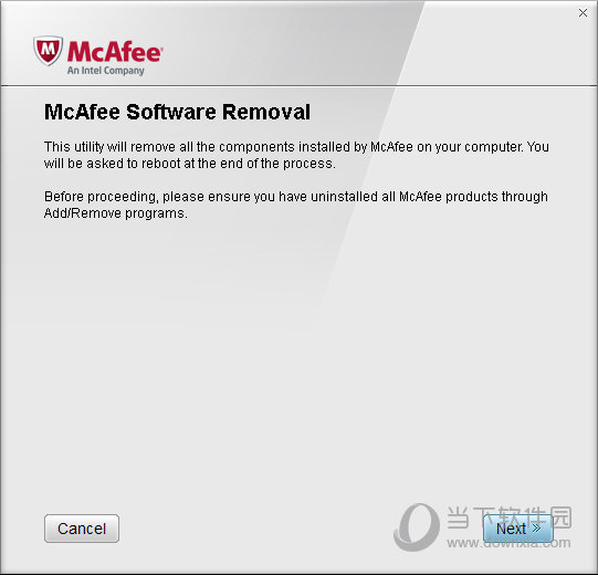 McAfee Removal Tool 