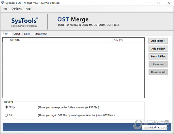 SysTools OST Merge