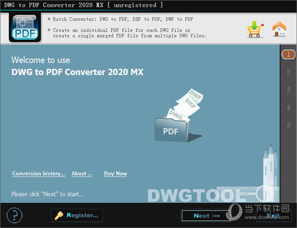 DWG to PDF Converter