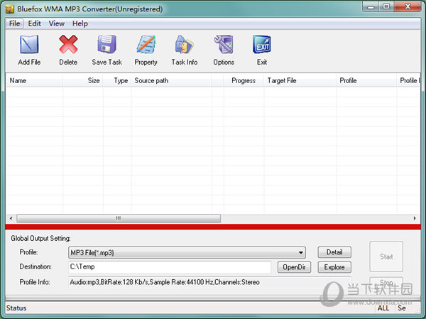 Bluefox WMA MP3 Converter