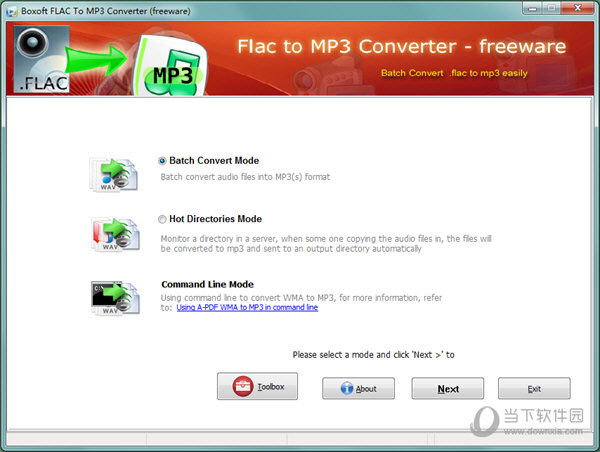 Boxoft FLAC to MP3 Converter