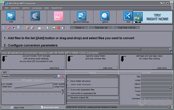 Alt CDA to MP3 Converter