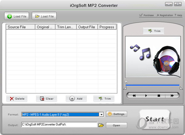 iOrgSoft MP2 Converter