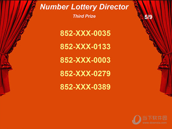 Number Lottery Director