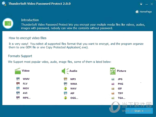 ThunderSoft Video Password Protect