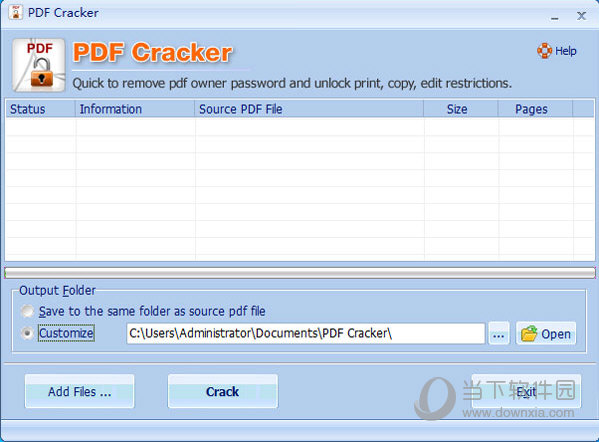 pdf crack