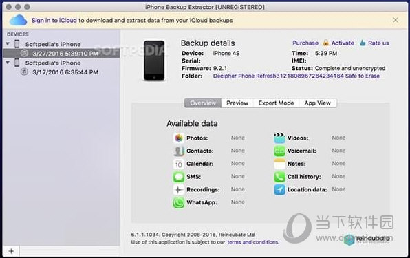 iPhone Backup Extractor for Mac