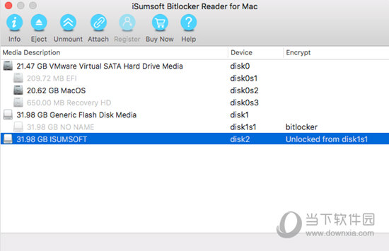 iSumsoft BitLocker Reader for Mac
