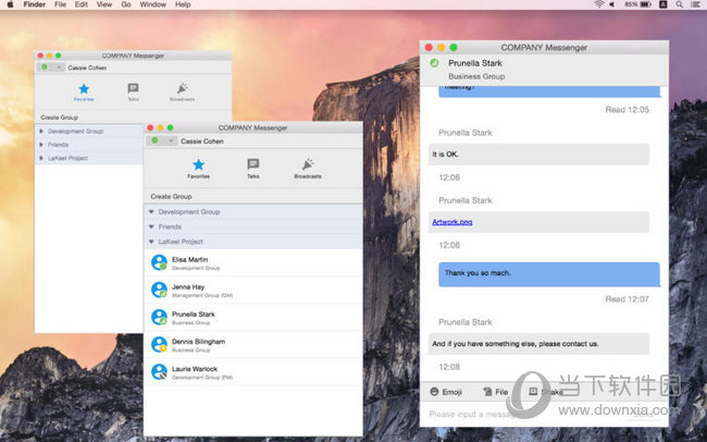 COMPANY Messenger MAC版