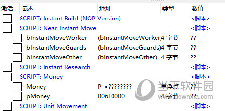 监狱建筑师修改器CT表