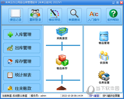 未来云办公用品仓库管理系统